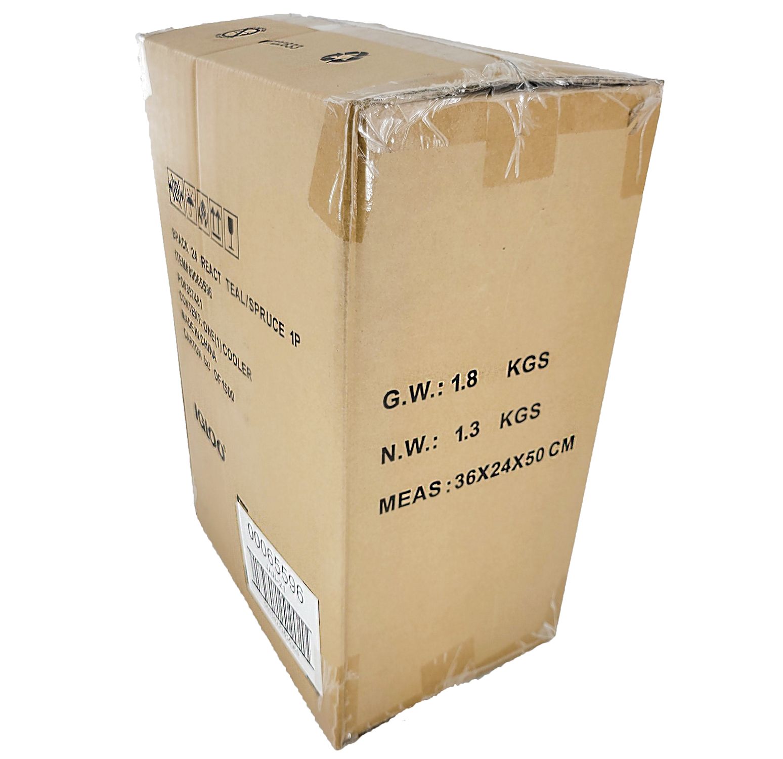 Igloo Reactor Lid Backpack 24 Can Cooler, Brown Box, FOB KS