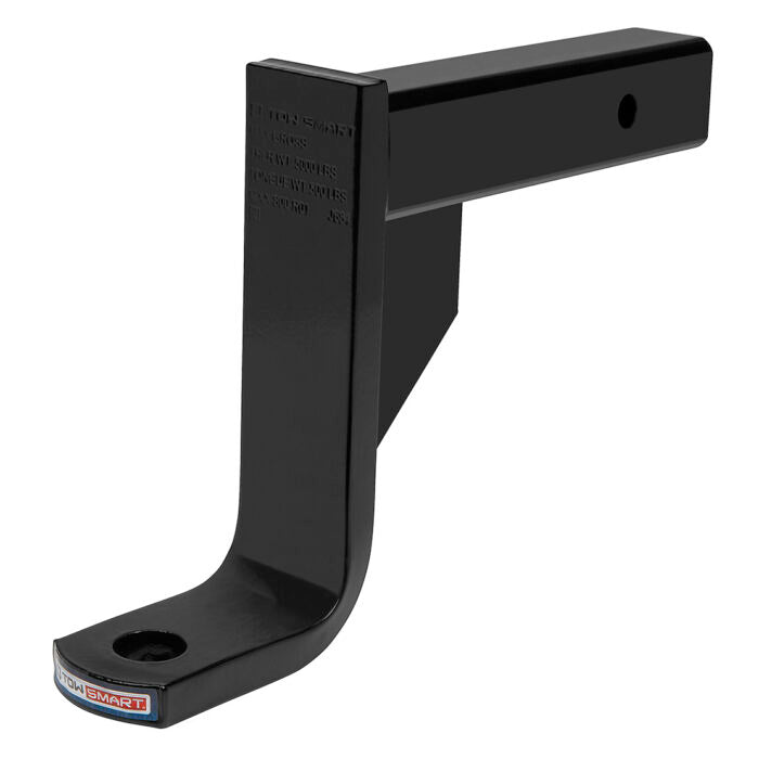 Tow Smart Class 3, 5,000 lb., 8 in. Drop, 6-3/4 in. Rise, 1 in. Shank Trailer Hitch Ball Mount