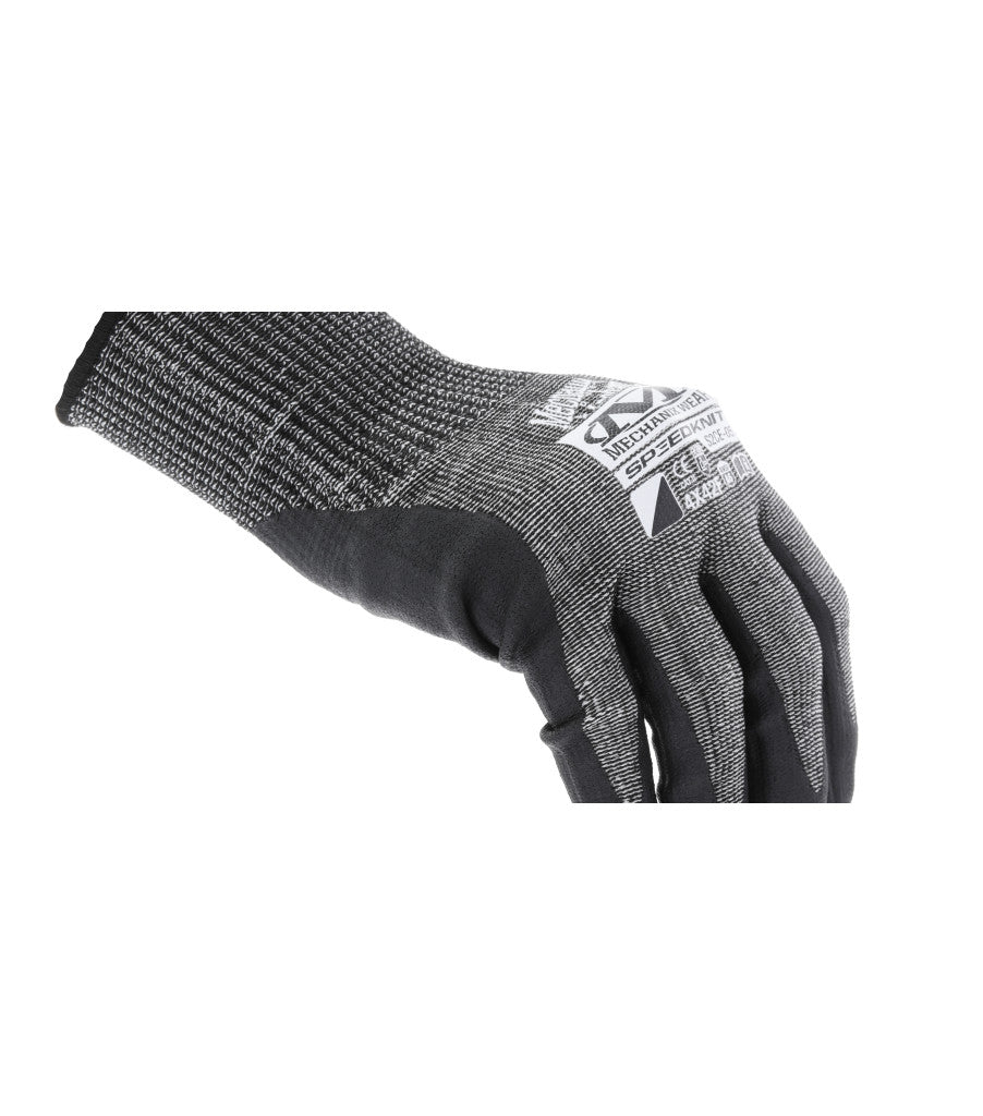 Mechanix Wear Coated Knit Work Gloves, Speedknit, ANSI A6 (S, M, L, XL, 2XL), 12 Pair in a bag with no tags