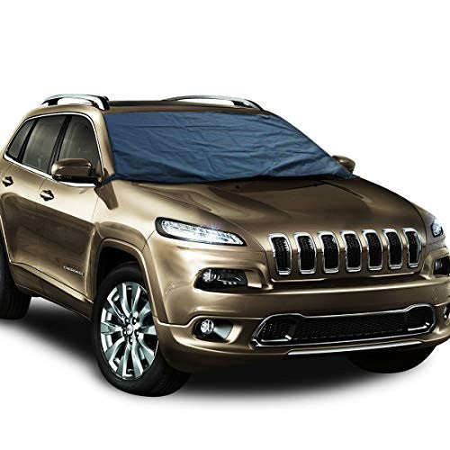 Zone Tech Blue Snow and Ice Windshield Cover, FOB KS