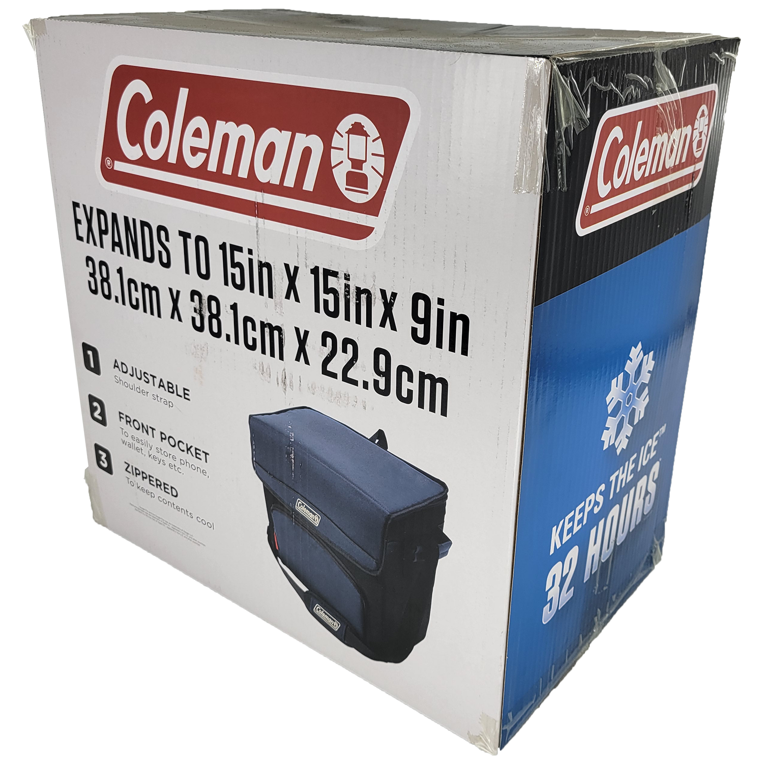 Coleman 54-Can Collapsible Cooler, FOB KS