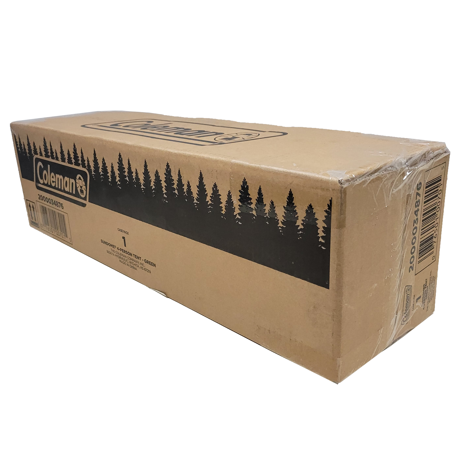 Coleman Sundome 4 Person Tent Green, FOB KS