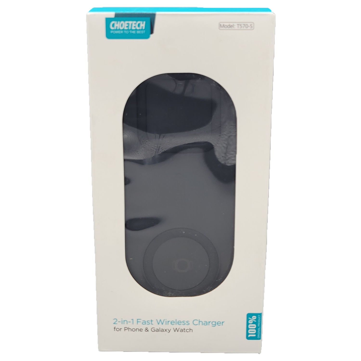 Choetech 2-in-1 10-W Wireless Charging Pad, FOB KS