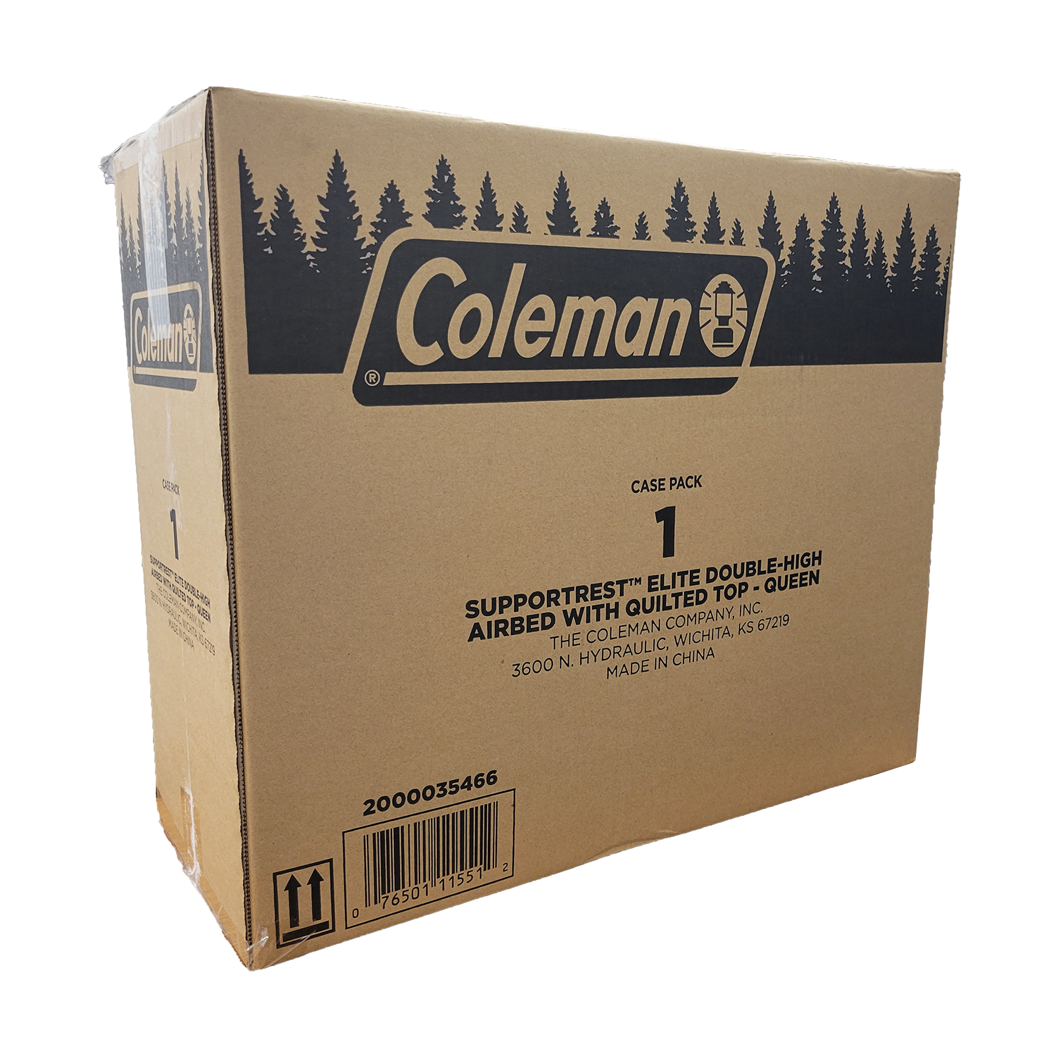 Coleman SupportRest Elite Double-High Airbed with Quilted Top, Queen, FOB KS