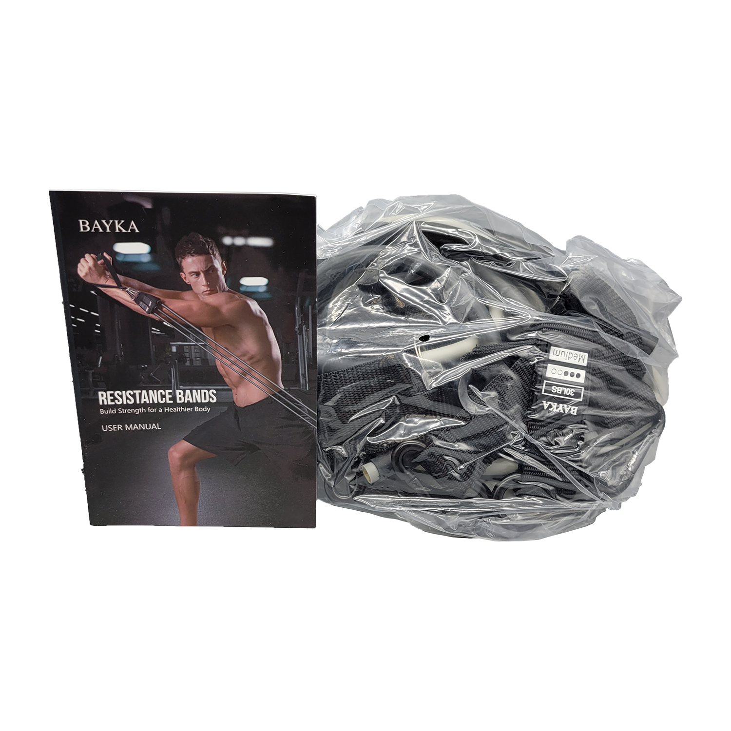 Bayka Resistance Bands Grey 5-Pack, FOB KS