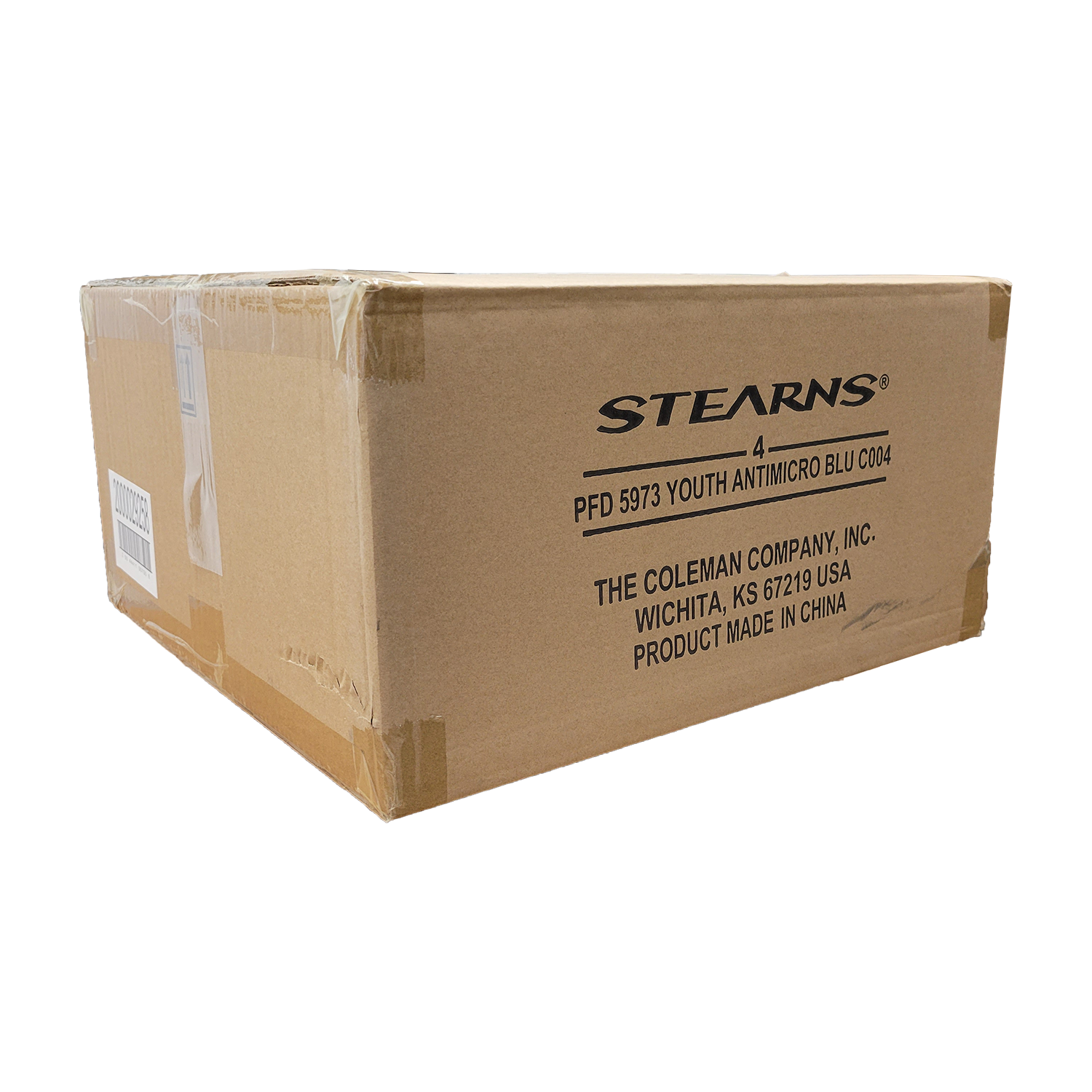 Stearns Youth Antimicrobial Nylon Vest Life Jacket 50-90Lbs Abstract, FOB KS