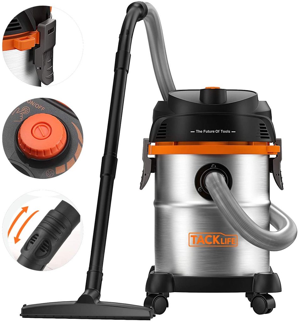 TACKLIFE Professional Wet/Dry Vacuum, FOB CA