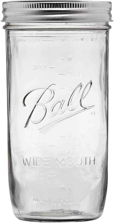 Ball Wide Mouth Mason Jars, 24 oz. (Pack of 9)