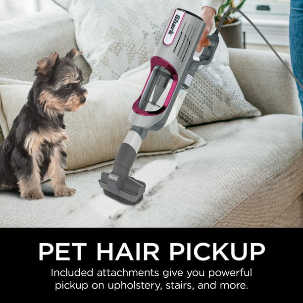 Shark® Vertex™ UltraLight Corded Stick Vacuum with DuoClean® PowerFins™ and Self-Cleaning Brushroll, Factory Refurbished FOB KS