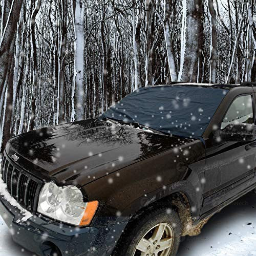 Zone Tech Blue Snow and Ice Windshield Cover, FOB KS