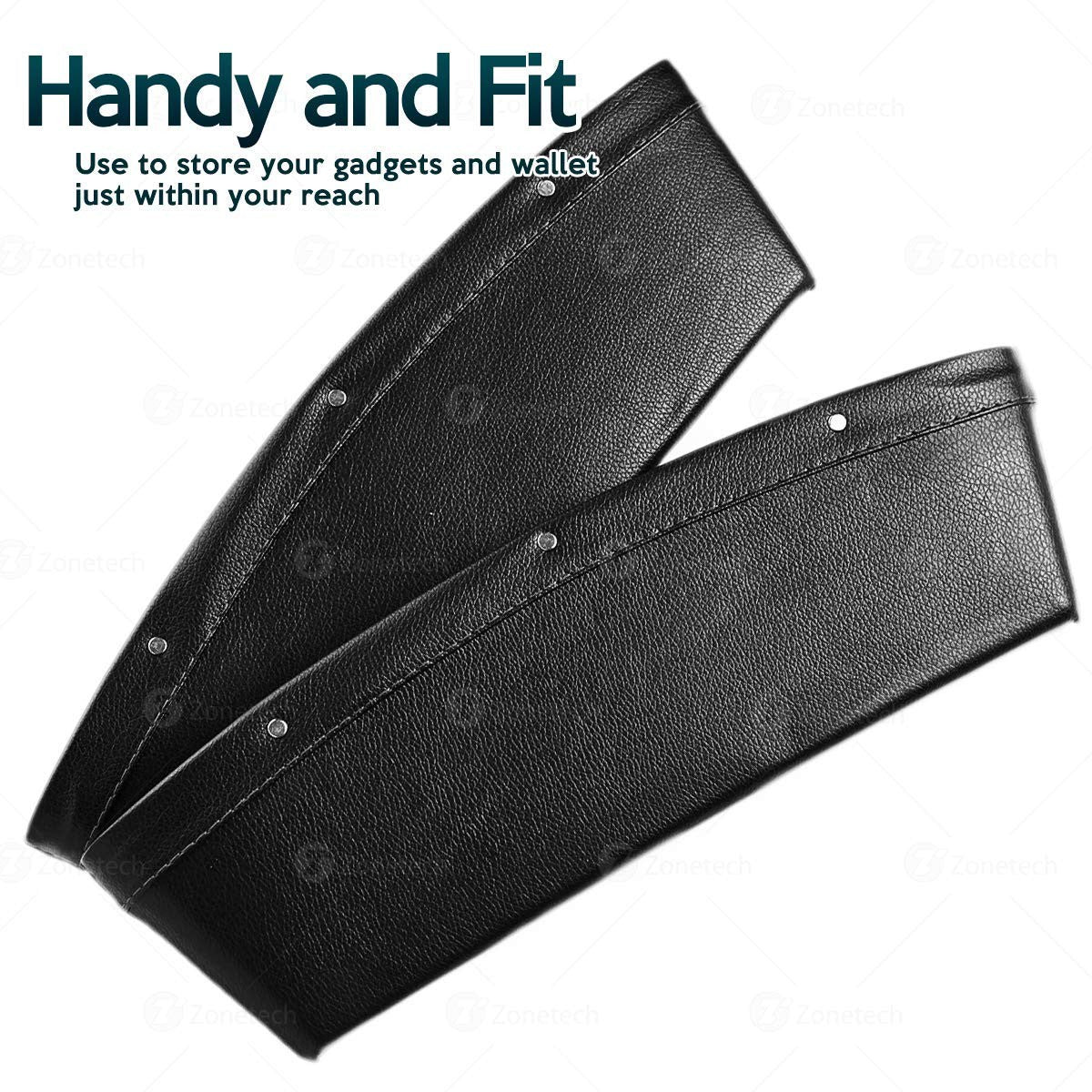 Zone Tech Car Seat Gap Filler Pocket Organizer, FOB KS