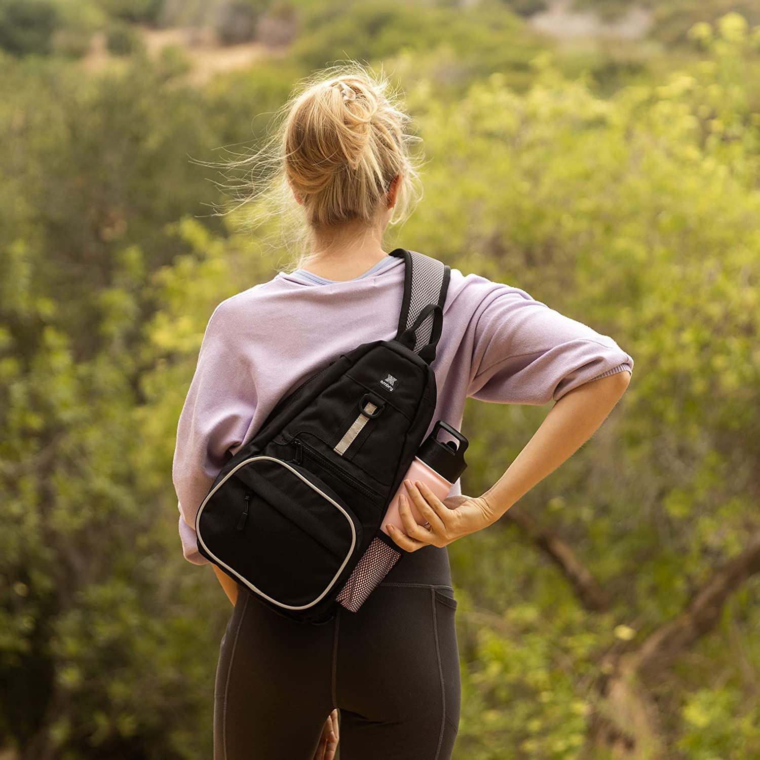 Ambry Active Sling Backpack, Crossbody Bag, Small Casual Daypack (Taylor)