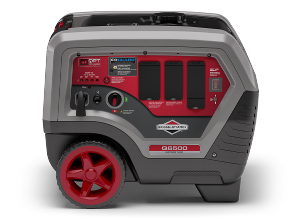 Briggs & Stratton Quiet Power 6500-Watt Gasoline Portable Inverter Generator, FOB KS
