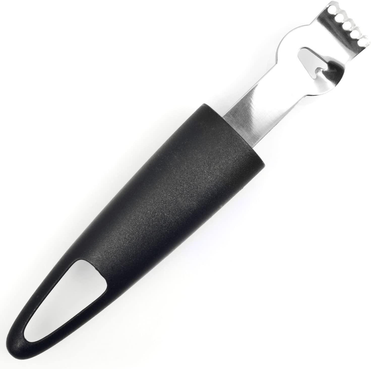 Shanasana Compact Lemon Zester (HEAVY DUTY STAINLESS STEEL) Perfect for Zesting Lemons, Oranges, and Other Citrus Fruits