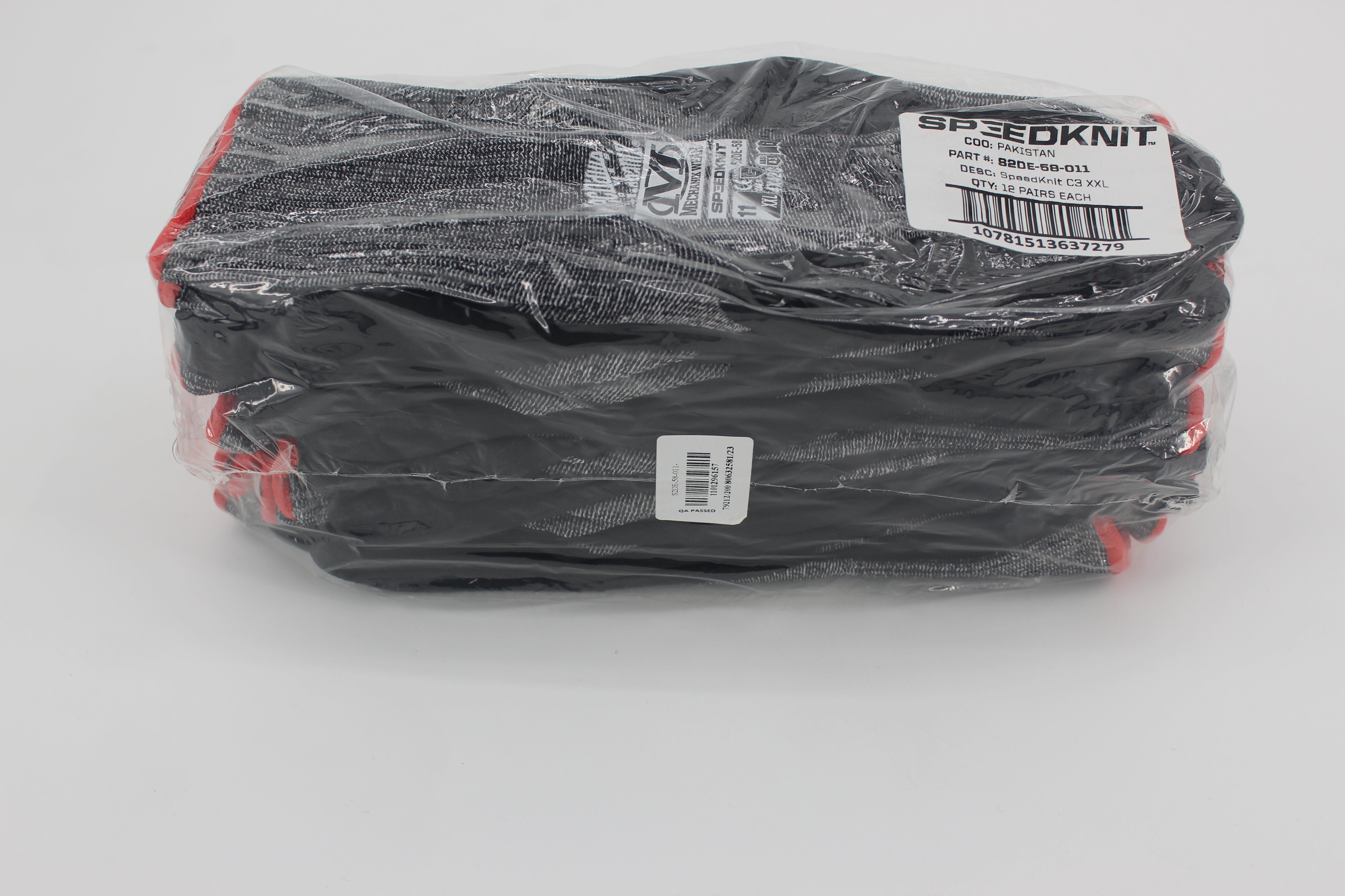 Mechanix Wear Cut-Resistant Gloves, ANSI A3, 12 Pair in a bag-no tags, S/M/XL/2XL