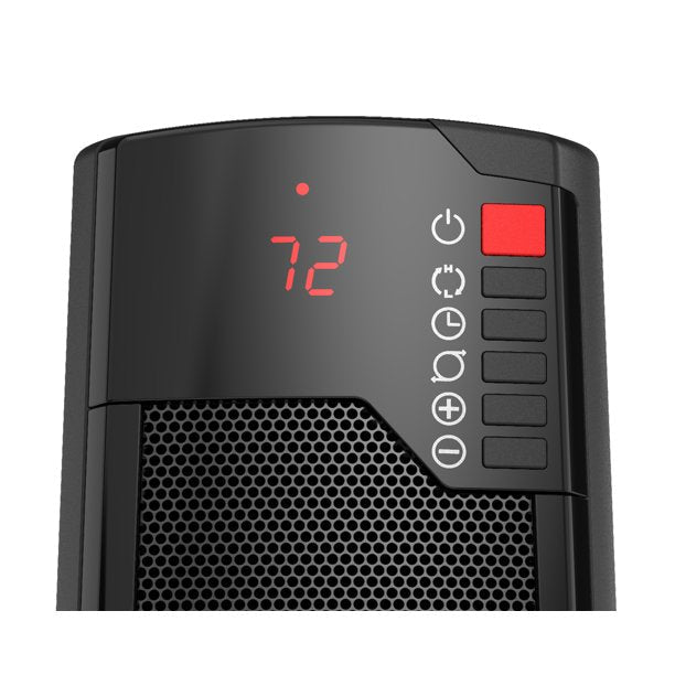 Lasko 1500W Oscillating Ceramic Tower Space Heater with Remote, Factory Refurbished, FOB KS