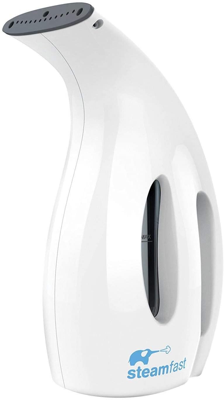 Steamfast Compact Fabric Steamer, White, FOB KS