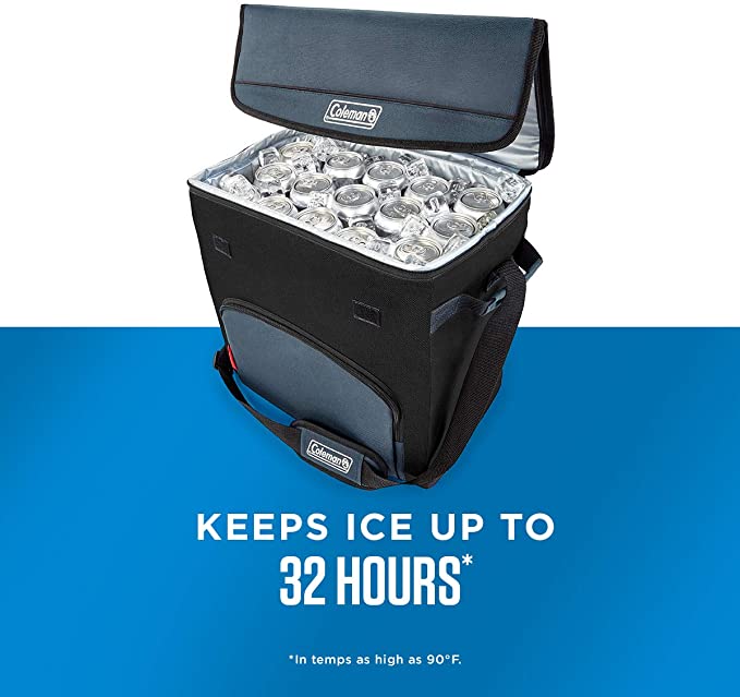 Coleman 54-Can Collapsible Cooler, FOB KS