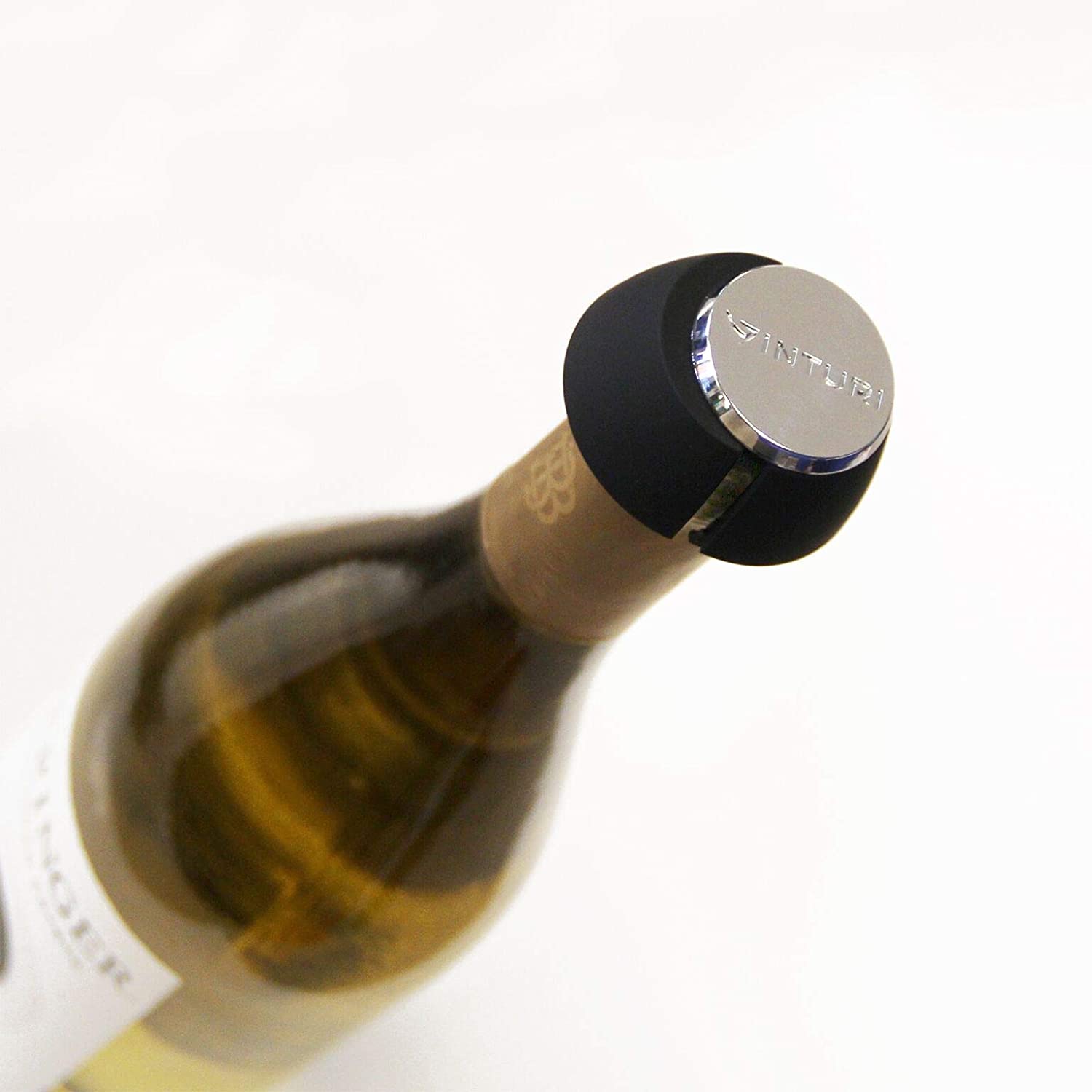 Vinturi Soft-grip Foil Cutter for Wine Bottles, Black, FOB KS