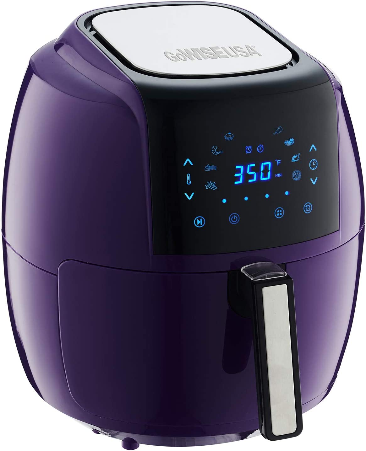 GoWISE USA 5.8-Quart Programmable 8-in-1 Air Fryer XL, FOB KS