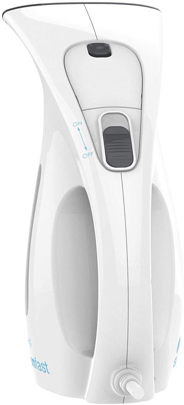Steamfast Compact Fabric Steamer, White, FOB KS