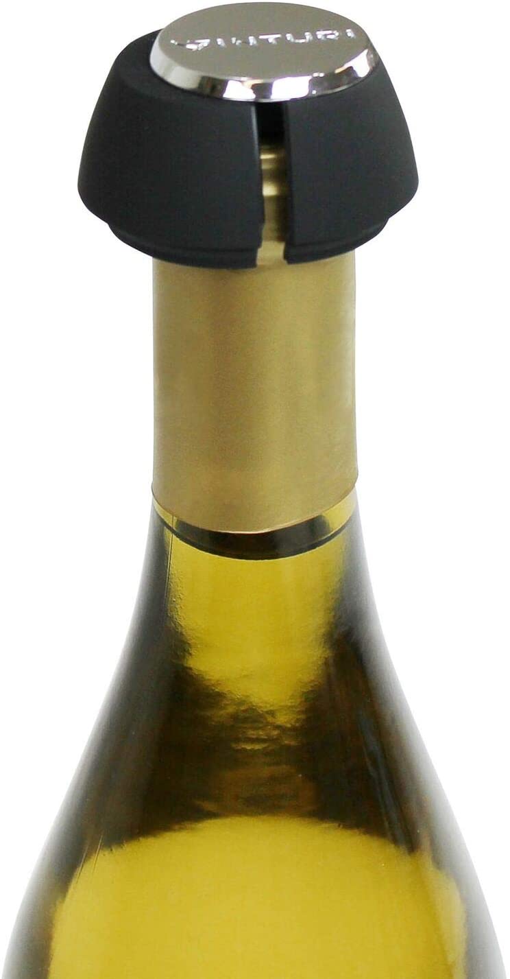 Vinturi Soft-grip Foil Cutter for Wine Bottles, Black, FOB KS