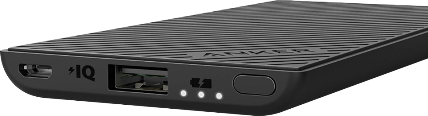 Anker PowerCore 5000 mAh Portable Charger, Black, FOB KS