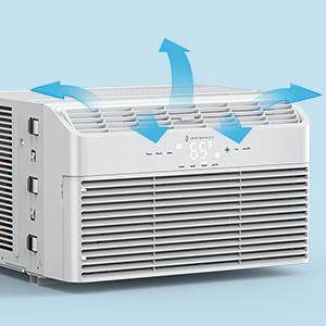 TaoTronics 8000 BTU Energy Star Window Air Conditioner, FOB SC and KS