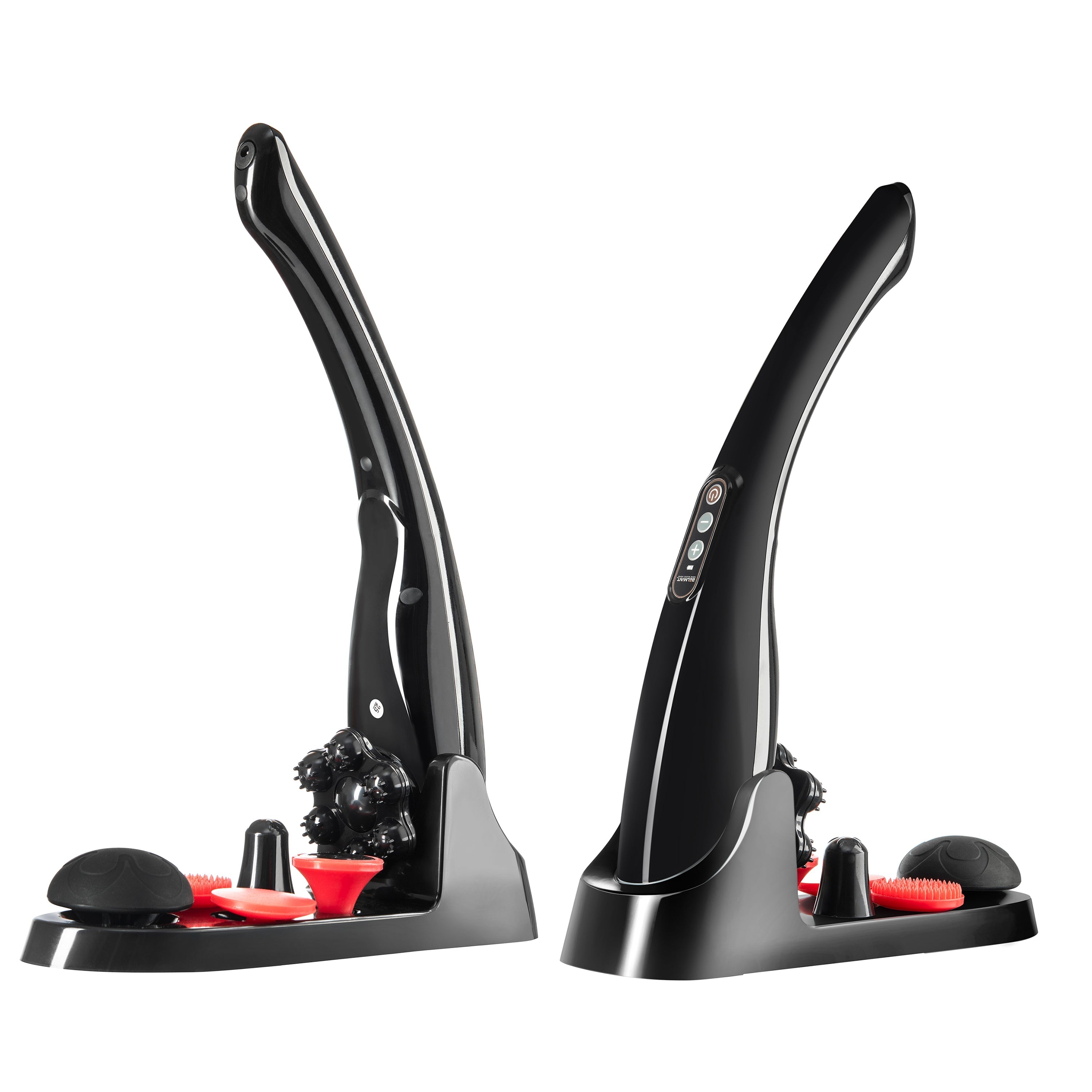 Belmint Percussion Handheld Massager, Six Massage Heads, Adjustable Massaging Direction for Muscles, Back, Neck, Shoulders and Legs