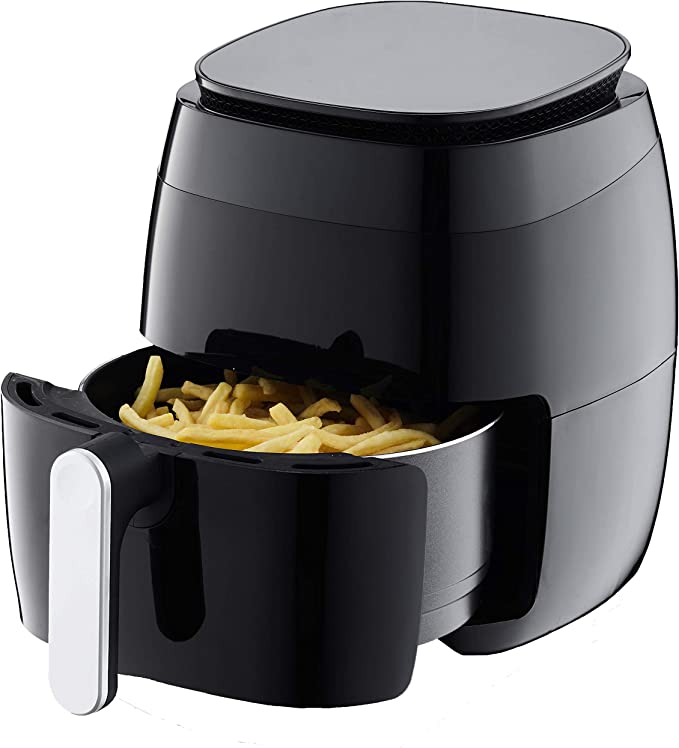GoWISE USA 5.0-Quart 1500-Watt Digital Air Fryer with 8 Presets, FOB KS