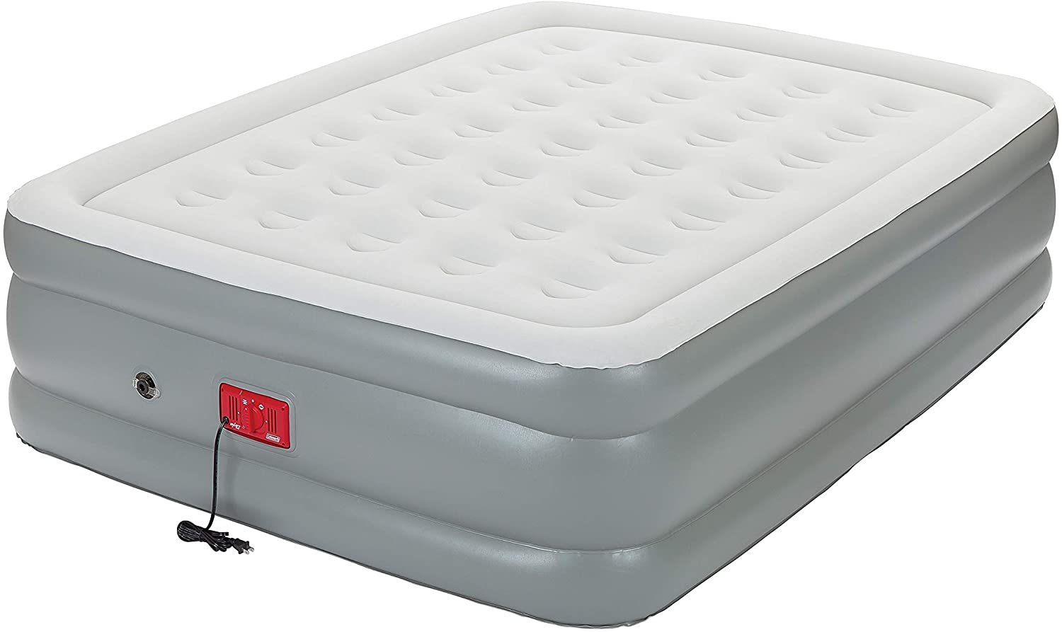 Coleman SupportRest Elite Double High Inflatable Air Mattress with Built-In Pump, Queen, FOB KS