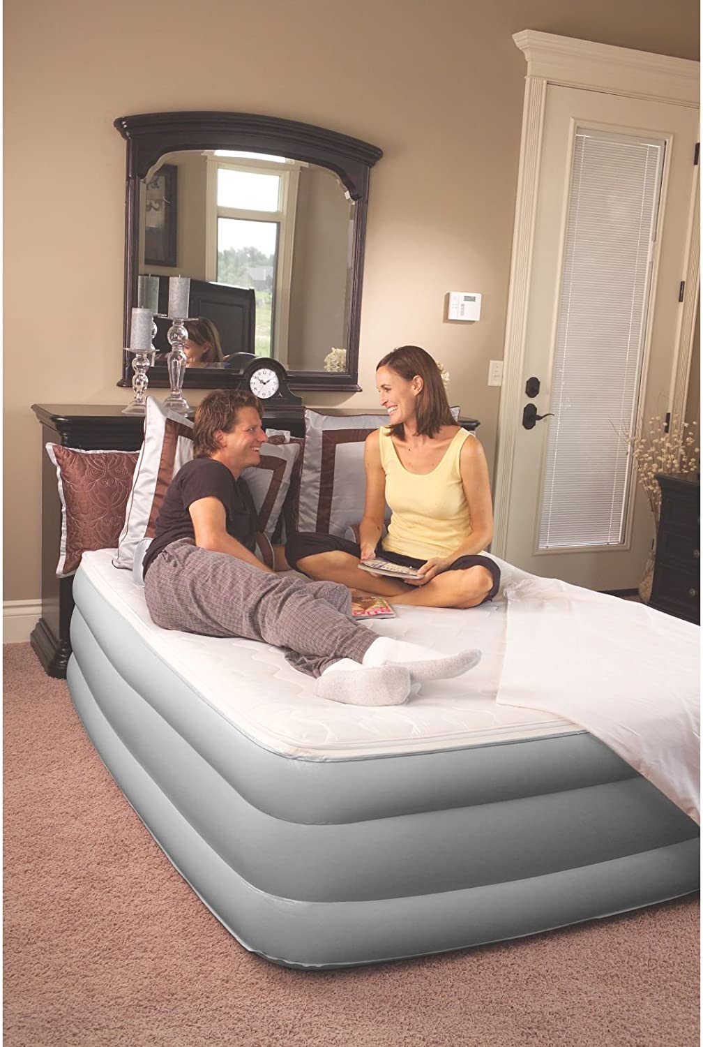 Coleman SupportRest Elite Double-High Airbed with Quilted Top, Queen, FOB KS