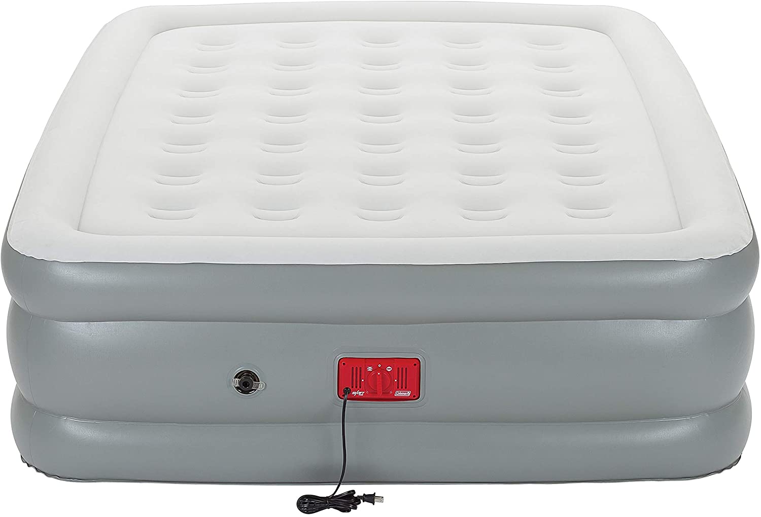Coleman SupportRest Elite Double High Inflatable Air Mattress with Built-In Pump, Queen, FOB KS