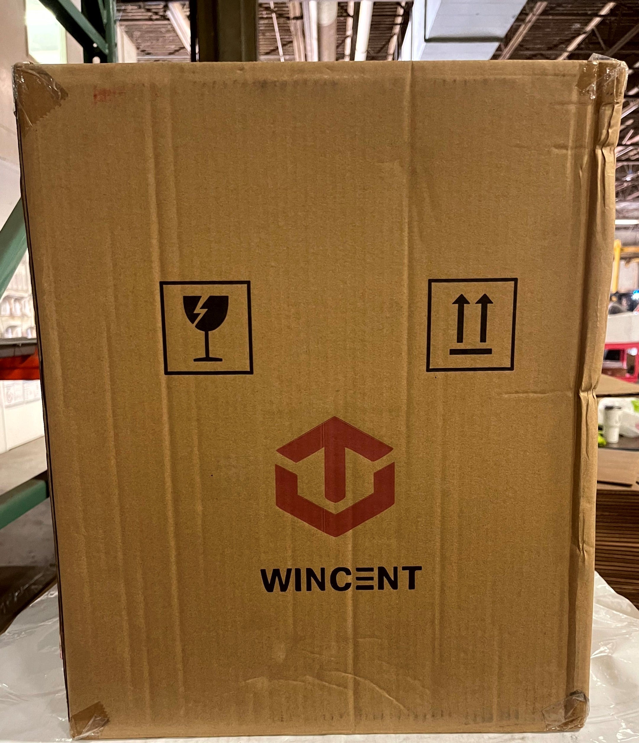 WINCENT Home Security Safe with Programmable Keypad Steel Safe Lock Box with Alarm System & Emergency Key for Office Home Hotel Gun Passport Money Valuables 1.5 Cubic Feet