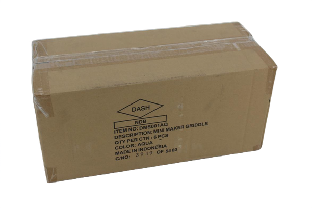 DASH Mini Maker Electric Round Griddle for Individual Pancakes, Cookies, Eggs & other on the go Breakfast, Lunch & Snacks with Indicator Light + Included Recipe Book - Aqua,4 Inch