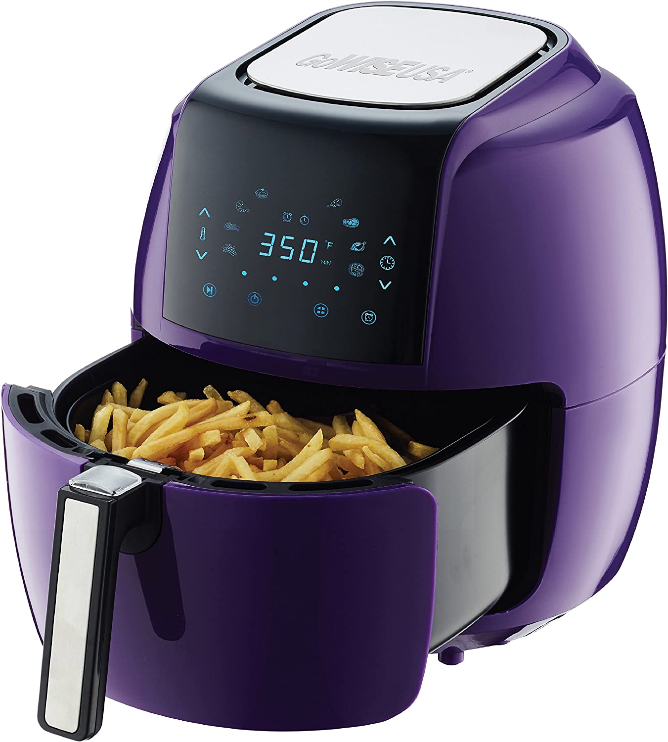 GoWISE USA 5.8-Quart Programmable 8-in-1 Air Fryer XL, FOB KS