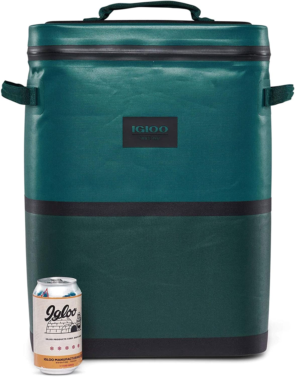 Igloo Reactor Lid Backpack 24 Can Cooler, Brown Box, FOB KS