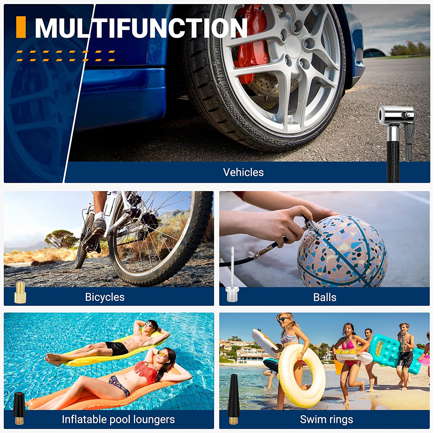 AstroAI Air Compressor Tire Inflator Portable Air Pump, FOB KS