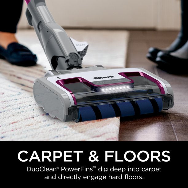 Shark® Vertex™ UltraLight Corded Stick Vacuum with DuoClean® PowerFins™ and Self-Cleaning Brushroll, Factory Refurbished FOB KS