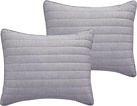 Perry Ellis Portfolio 3 Piece King Quilt Set Grey, FOB KS