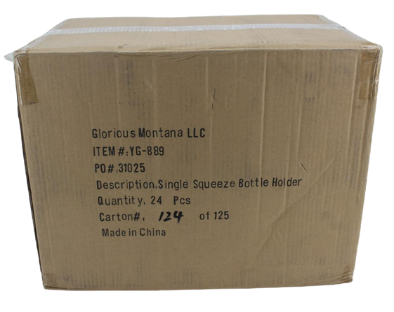 Yukon Glory Squeeze Bottle Holder - Designed to fit Blackstone Griddle Models 1517 and 1825 - Set of 2 Black Stainless Steel Holders for Griddle Squeeze Bottles (Not For Table-Top or Pro-series)