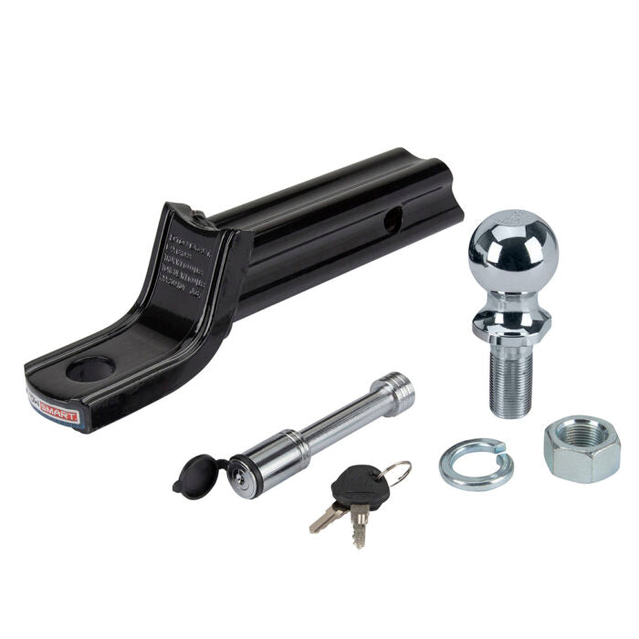 Tow Smart Class 3 5000 lb. “X” Mount Starter Kit with 2 in. Ball, 5/8 in. Locking Pin, 2 in. Drop x 3/4 in. Rise Ball Mount