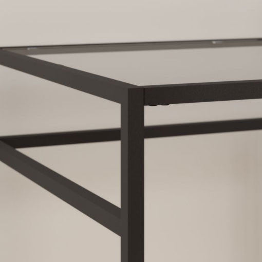 Bush Anthropology Glass Writing Desk 48"