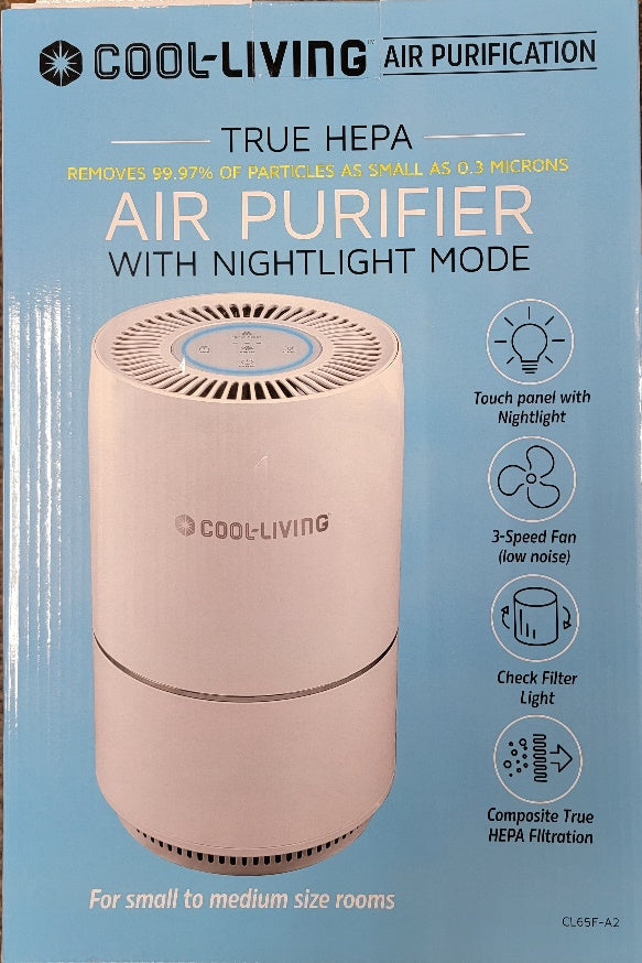Cool-Living TRUE Hepa 4-Step Air Purifier, FOB KS