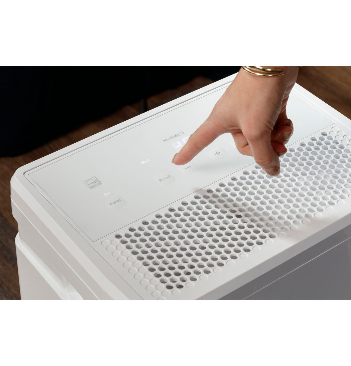 GE® 35 Pint ENERGY STAR® Portable Dehumidifier with Smart Dry for Very Damp Spaces, FOB KS