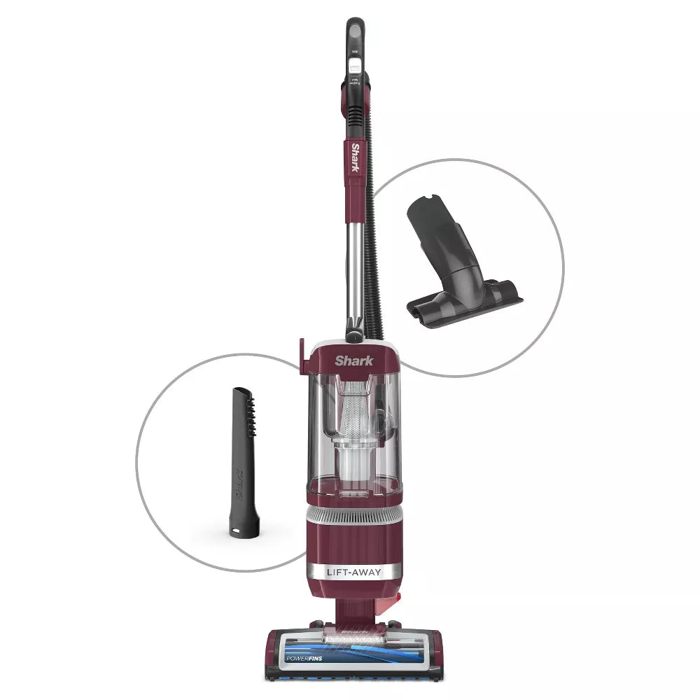 Shark Navigator Lift-Away ADV Upright Vacuum with PowerFins and Self-Cleaning Brushroll, Factory Refurbished, FOB KS