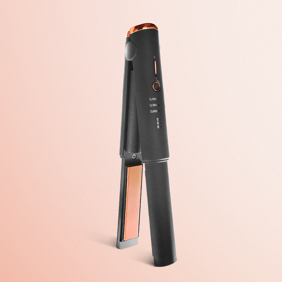 Zabelle Go Straighterner 2-in-1 Straightener and Curler, FOB KS