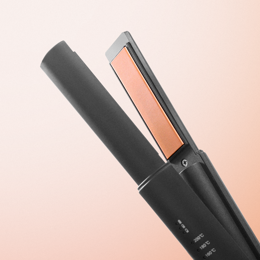 Zabelle Go Straighterner 2-in-1 Straightener and Curler, FOB KS