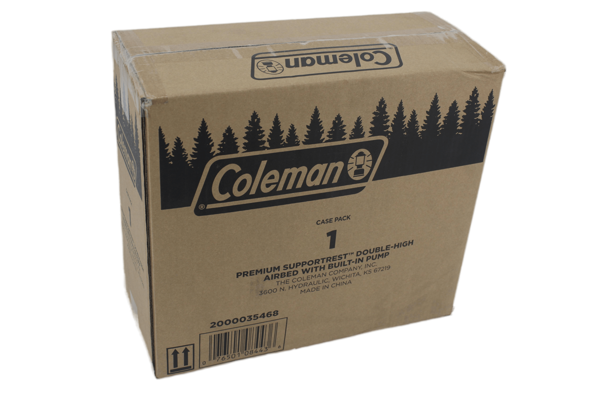 Coleman Double High SupportRest Airbed with Built-In Pump