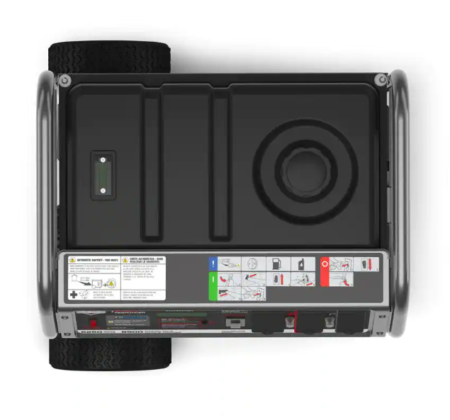 Briggs & Stratton Responder 6,250 / 8,500 Watt Gas Recoil Start Portable Generator, Factory Refurbished, FOB KS